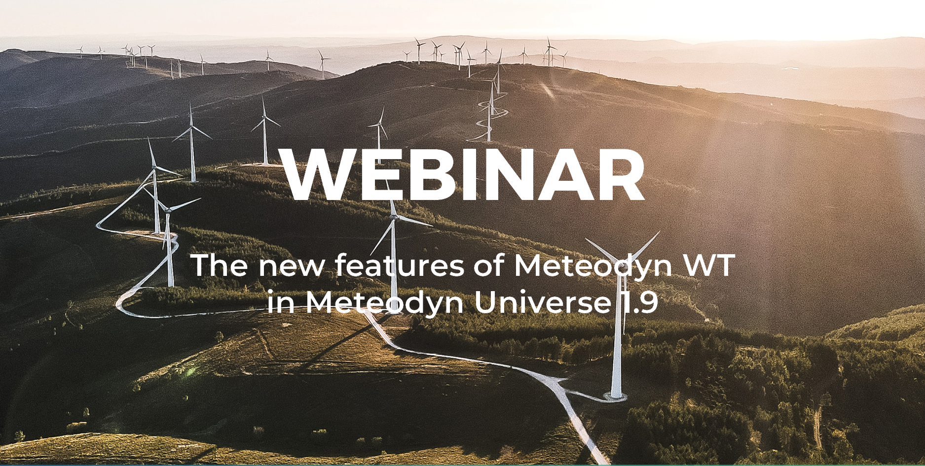 Webinaire : Les nouvelles fonctionnalités de Meteodyn WT 1.9