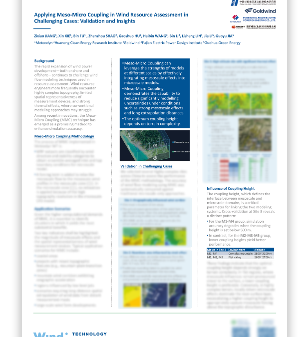 Poster: Applying Meso-Micro Coupling in Wind Resource Assessment in Challenging Cases: Validation and Insights